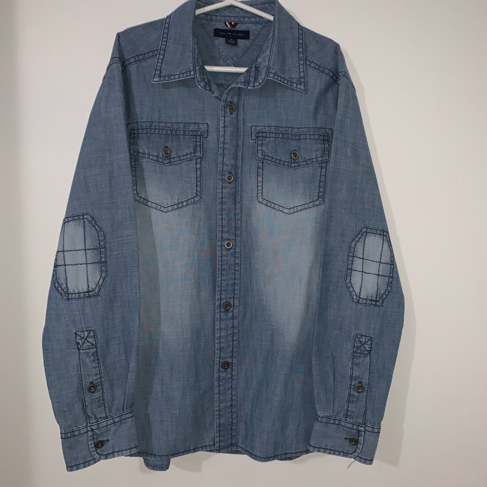 Boys Tommy Hilfiger Button Down (8/10)